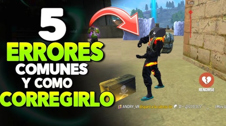 Errores comunes en Free Fire