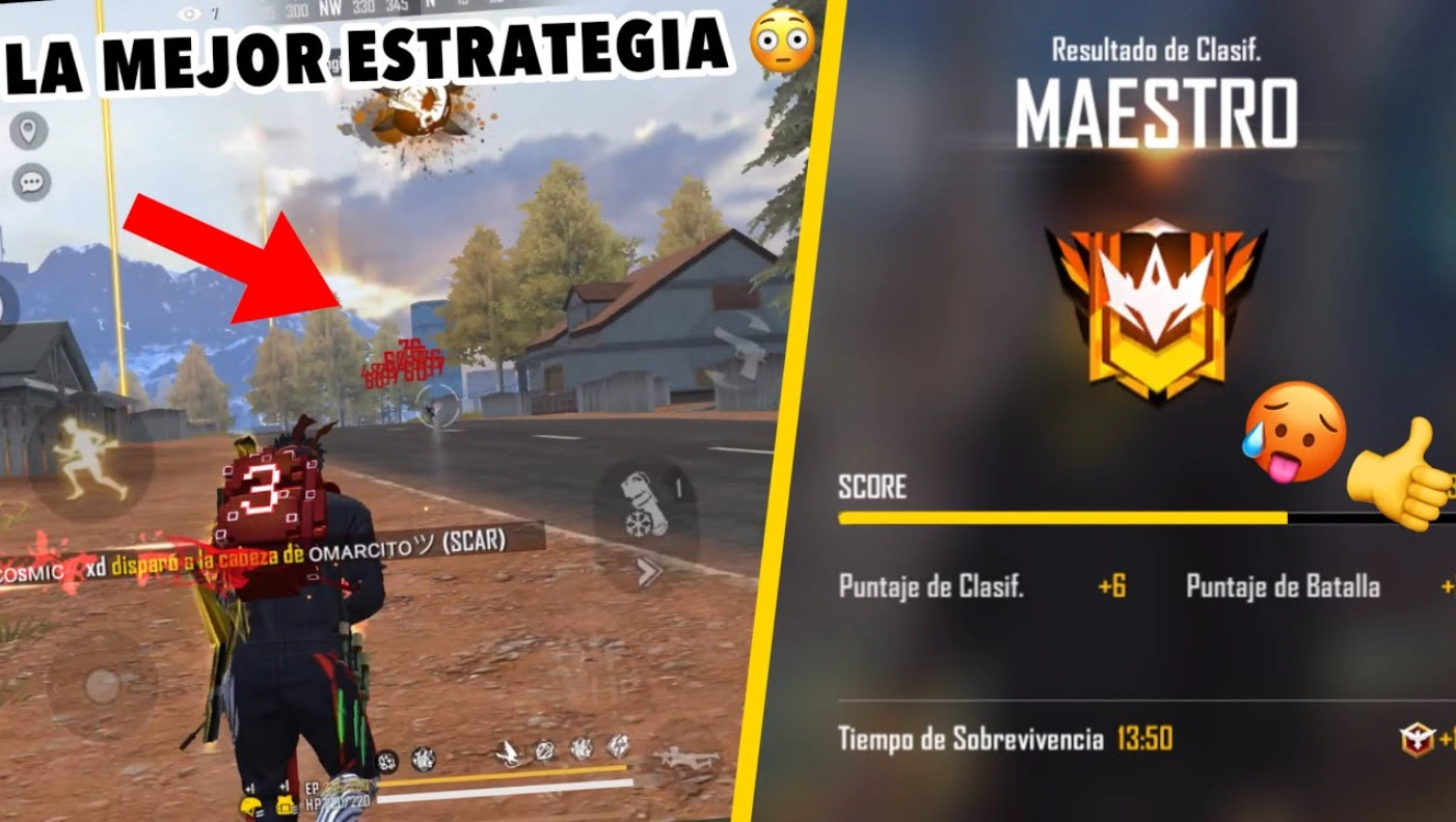 Estrategias para clasificatoria en Free Fire