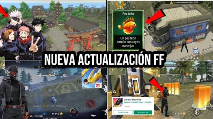 Cambios de la nueva actualizacion de Free Fire