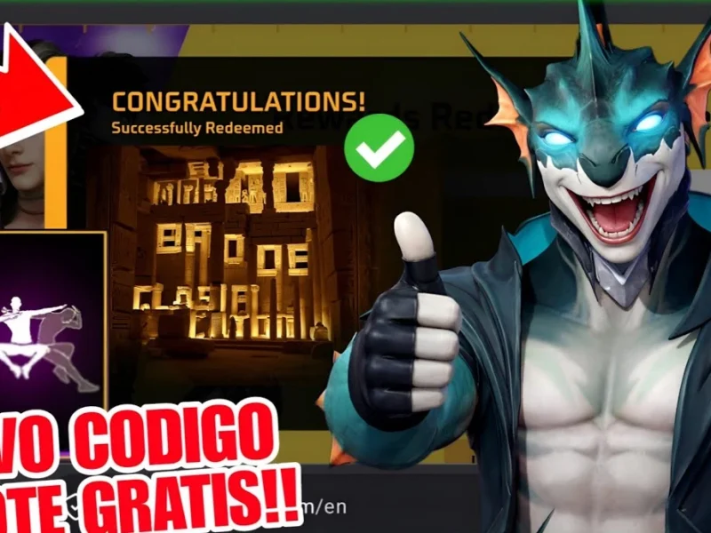 Nuevo código secreto de Free Fire